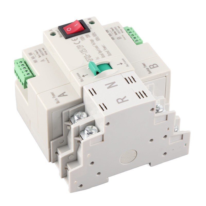 Dual Power Automatic Transfer Switch 2P Fast Switching PC AC