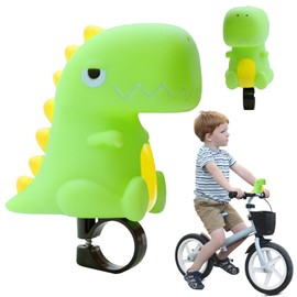 DOWNDRIFT Dinosaur Bicycle Bell Bicycle Horn Children's Horn Bicycle Children Dinosaur Horn Mini Bicycle Bell Children Bicycle Bell for Riding Trekking Play Outdoor