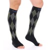 Doc Miller Calcetines de Compresión de Punta Abierta (1 par)
