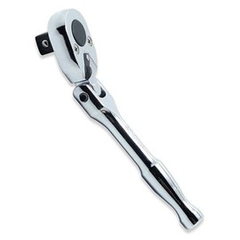 Koken 3/8 (9.5 mm) SQ. Compact Oscillating Ratchet Handle (Polished Grip) Total Length 4.7 inches (120 mm) 2774PS-3/8