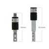 711L Flat End 1/4" Hex to Square Socket 2 in