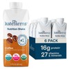 KATE FARMS Organic Nutrition Shake, Coffee, 16g protein, 27 Vitamins