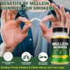 Mullein Gummies - Mullein Leaf Extract for Lungs, Mullein Leaf