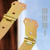 KOTARBAU® Door Hinge 200 mm Galvanised Door Hinge Cross Hinge