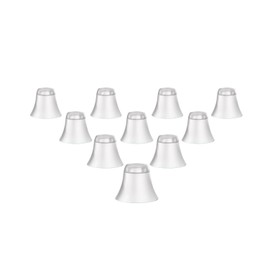 BEVI 10PCS Small Round Shape Ear Domes for ITC CIC Hearing Aids, Recommend K19S or Other Similar Devices