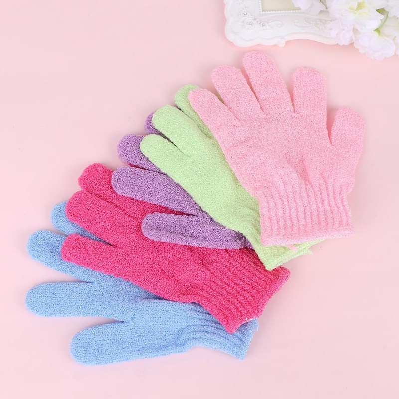Guantes Exfoliantes PHENOFICE de Nylon para Baño (12 Piezas)