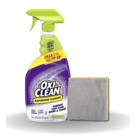 GROVE Shower Tile & Tub Cleaner Spray Bundle - Soap Scum Remover - Shower Tile Cleaner - Bathtub Cleaner - Bathroom Tile Cleaner - Shower Cleaner - Bathroom Cleaner - 32 oz