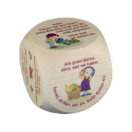 ° ° gEBETSWÜRFEL tischgebete u2515 pour enfant