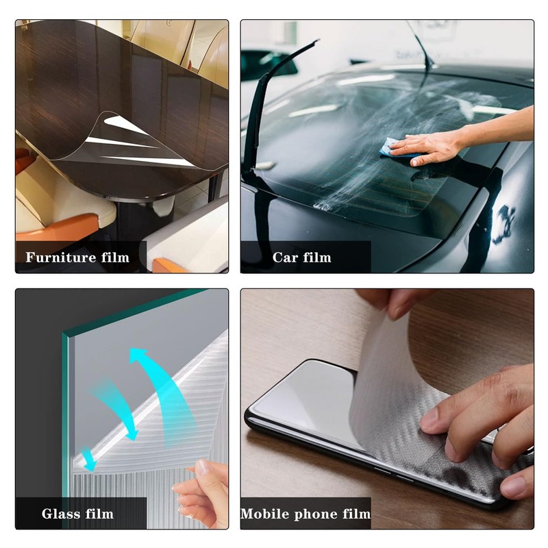 8 Pcs Vinyl Wrap Tools, Professional Wallpaper Hand Tool Kit,