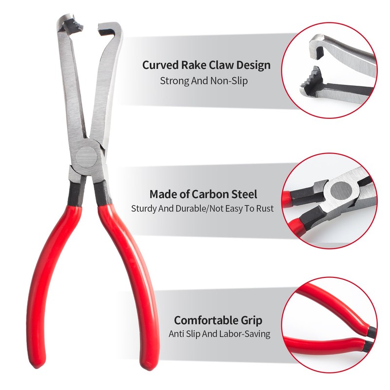 4 Pieces Electrical Disconnect Pliers for Cars, Automotive Electrical Plug