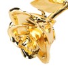 Long Stem Rose Gifts Dipped 24K Real Artificial Flower with