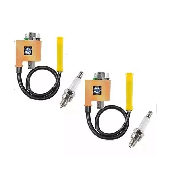 Unbranded Front + Rear Ignition Coil for Honda Pioneer 1000