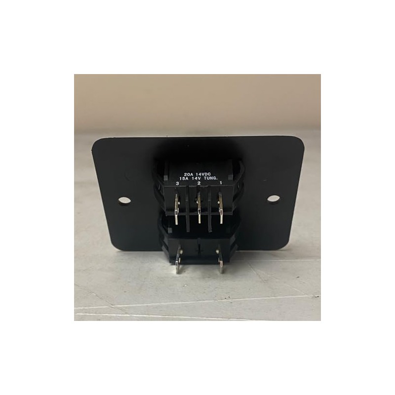 RV Water Pump Interior Switch with Red LED Indicator Camper