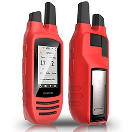 TUSITA Case Compatible with Garmin Rino 750 755T - Silicone Protective Cover - Handheld GPS Accessories