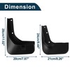 TUCKBOLD Mud Flaps Splash Guards for Volkswagen Passat B8 2016-2018