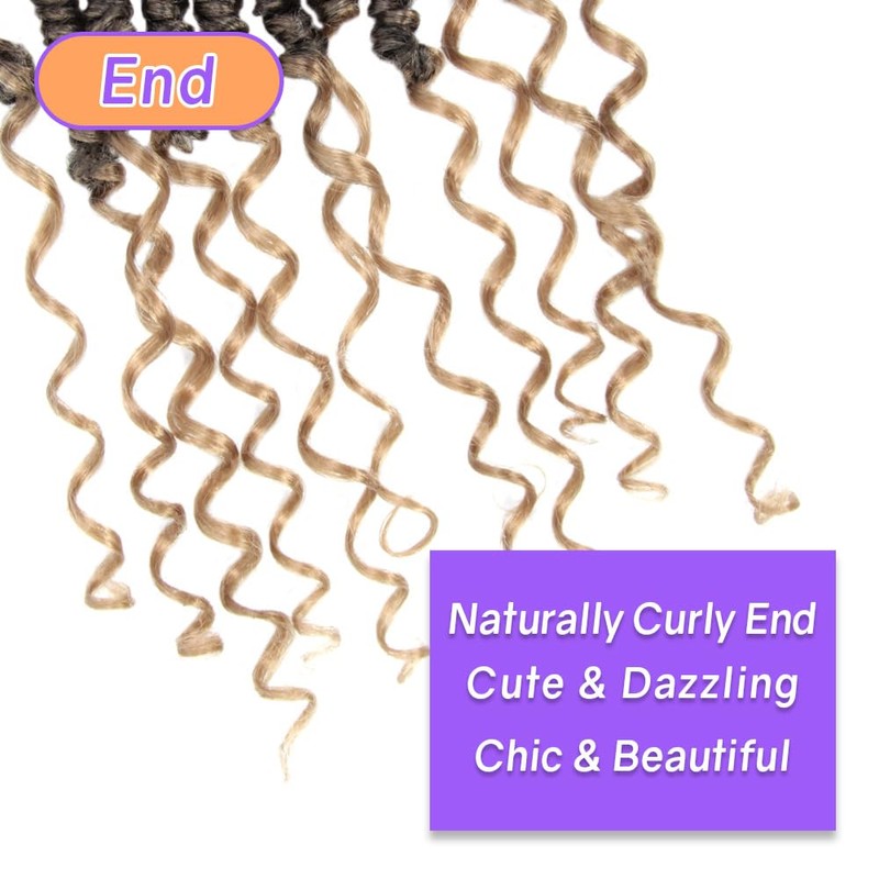 Boho Crochet Passion Twist Hair Pre looped 14 Inch 8
