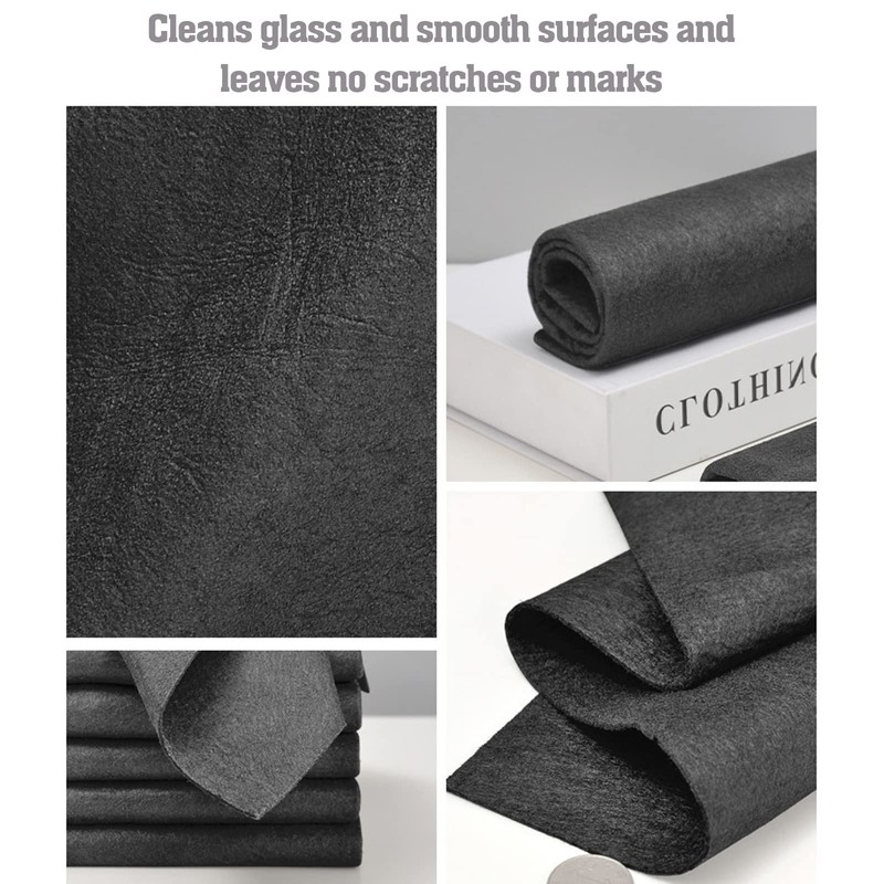 ZOCONE 6 Pcs Thickened Magic Cleaning Cloth, Large Microfiber Window