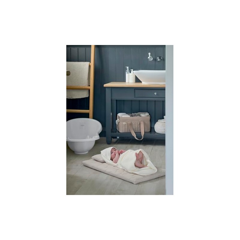 Mamas & Papas Nappy Caddy - Cashmere Waffle | Textured