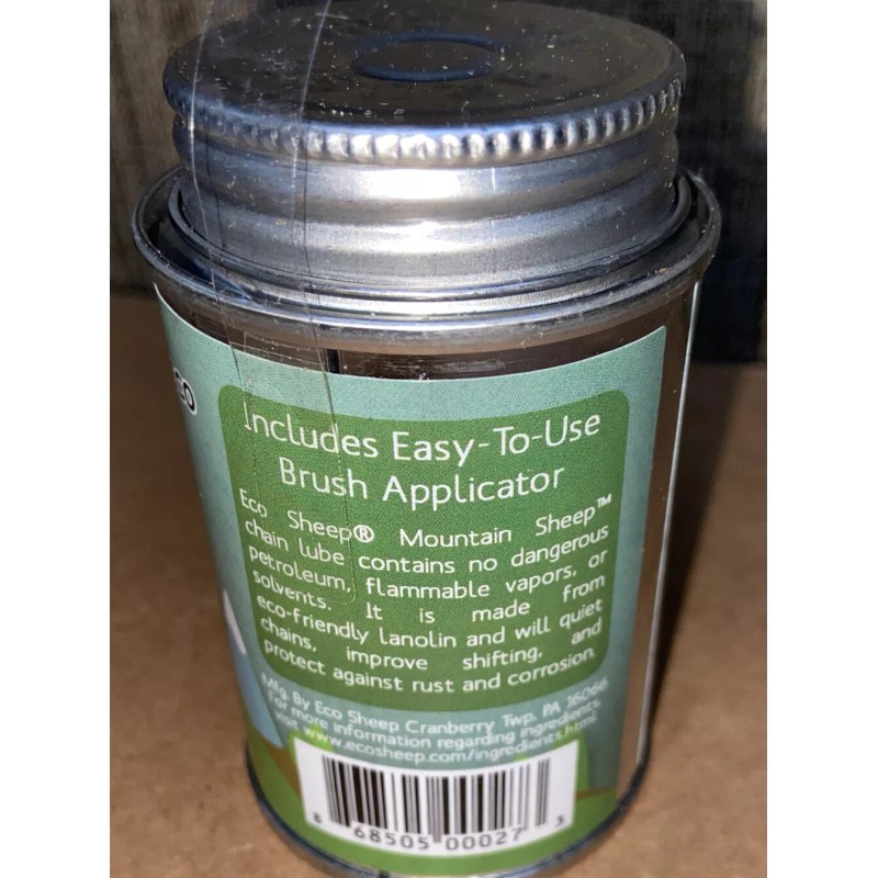 Eco Sheep MOUNTAIN SHEEP – Bicycle Chain Lube - Non-petroleum-