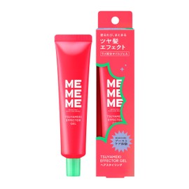 MEMEMEME TSUYAMEKI Effect Gel, 1.1 oz (30 g), Blackberry x Freesia Scent, Oil Gel, Glitter Formulation, Styling Kao