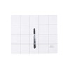Hemobllo Magnetic Board Magnetic Work Mat Peg Board Magnetic Screw