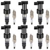 BDFHYK Ignition Coil Pack UF435 and Iridium Spark Plugs SP479