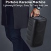 Xjahwr Portable Bluetooth Speaker,Karaoke Machine for Adults and Kids,with Lights