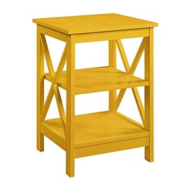 Convenience Concepts Oxford End Table, Yellow