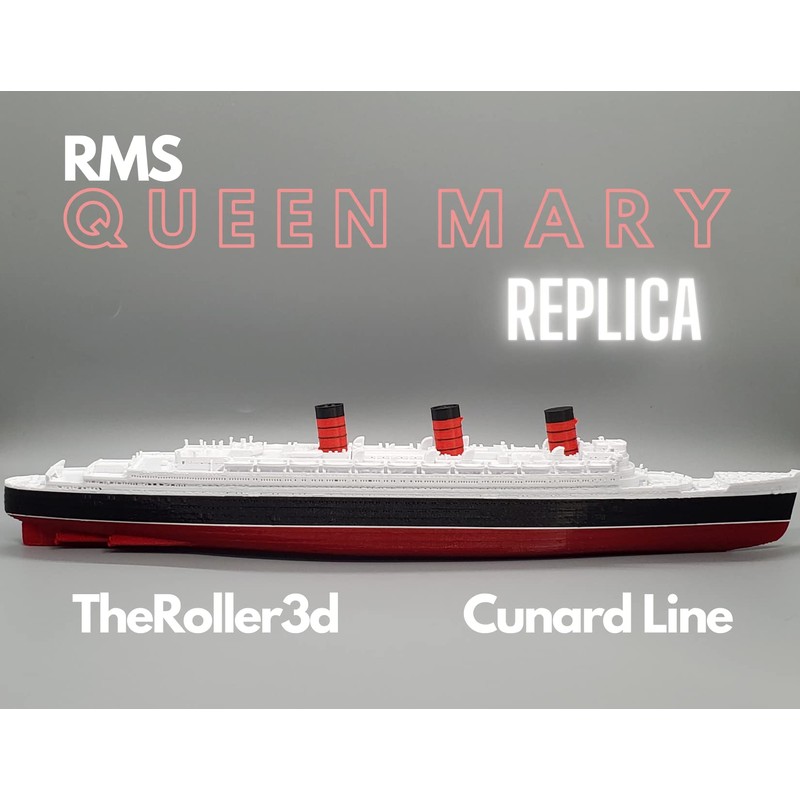 RMS Queen Mary Model 1 Foot in Length (Model with