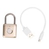 Fingerprint Padlock IPX2 Waterproof Smart Keyless Biometric Thumbprint Lock for