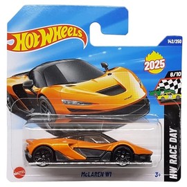 Hot Wheels - McLaren W1 - HW Race Day 6/10 - HYW41 - Short Card - Orange Metallic - Mattel 2025-1:64