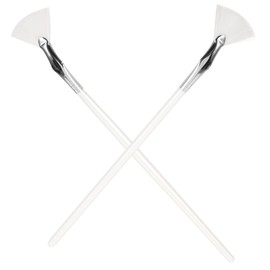 IWOWHERO Mascara Wands Set Fan Eyelash Brush Makeup Brush Travel-sized Perfect for Brow and Lash Application