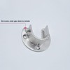 32mm Flange Rod Holder,Closet Rod Holder, U Shaped End Rod