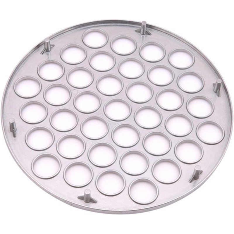 Silver Ravioli Dumpling Mold, 37 Holes Metal Ravioli Maker, Russian