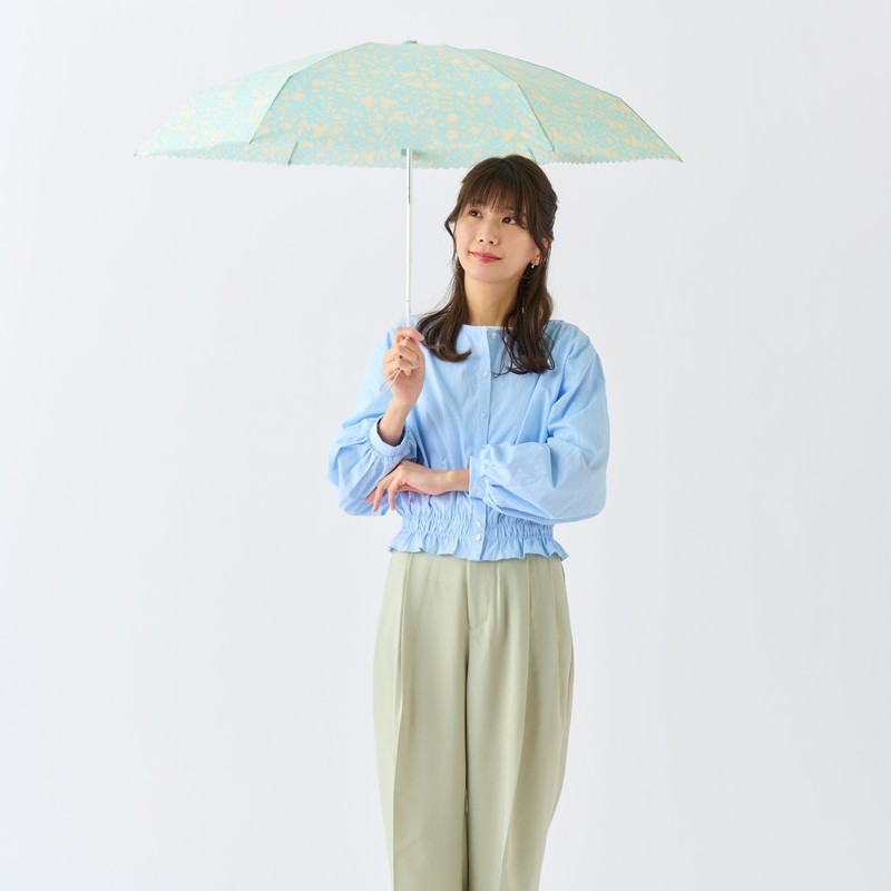 Moonbat [Esta] Rain Umbrella, Folding Umbrella, Women's, Work Commute, School
