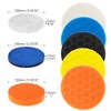 QWORK® 7 Pcs Polishing Pads Set,6 Inch Foam Polishing Pads,With