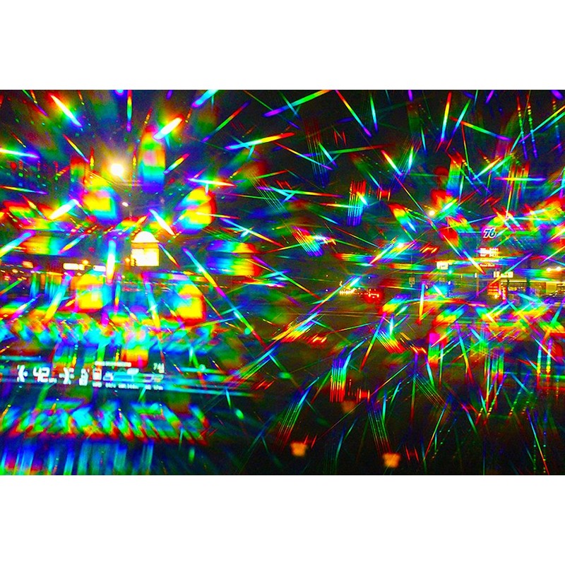 Rainbow Symphony 3D Fireworks Glasses - Original Laser Viewers, Package