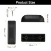 sourcing map 4Pcs Luggage Replacement Pads, Plastic Luggage Stand Feet