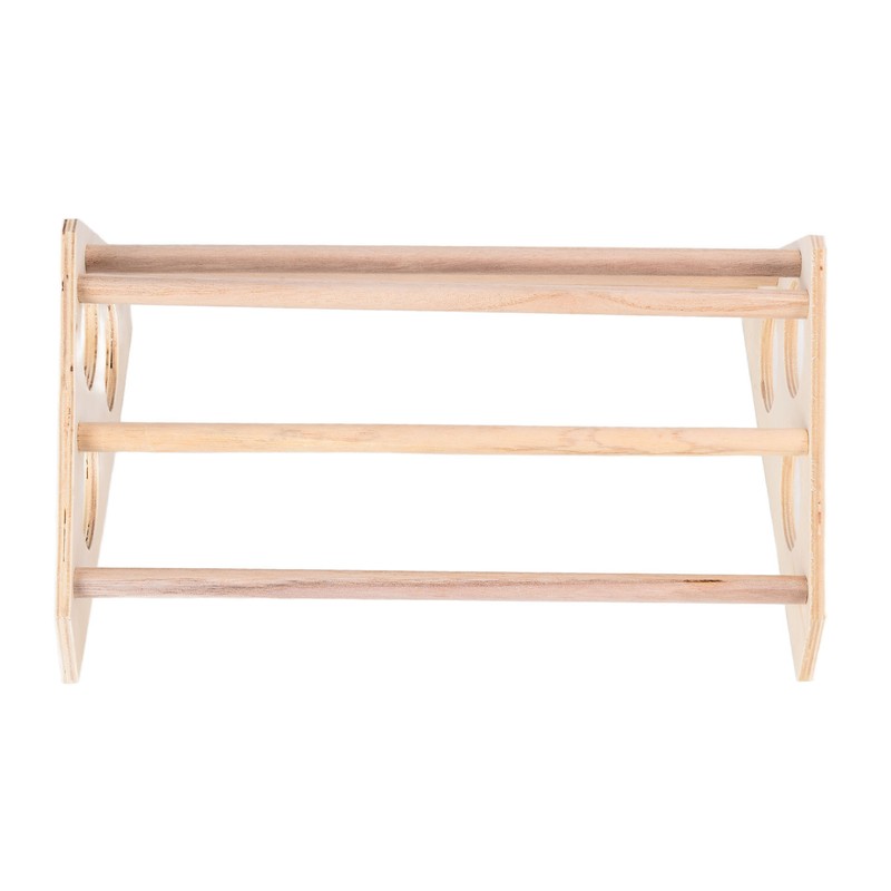 Pet Chicken Wood Stand Hand Made Small Chicken Roost Rack