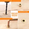 1/4-20 x 20mm Wood Inserts Bolt Furniture Screw in Nut