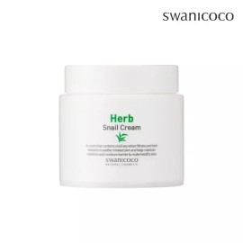 Swanicoco [스와니코코] 허브 스네일 크림 50ml + (증정) 시카마스크팩 1매 Swanicoco Herb Snail Cream 50ml + (Free Gift) Shea Mask Pack 1ea