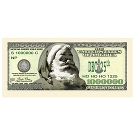 American Art Classics Santa Claus Novelty Money