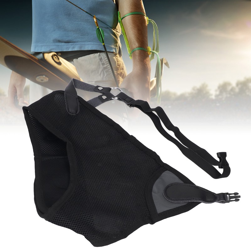 Archery Chest Protector Guard Adjustable Breathable Shooting Hunting Chest Guard