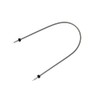 Tachometer and Speedometer Shaft, 700 mm, Silver Grey - Simson