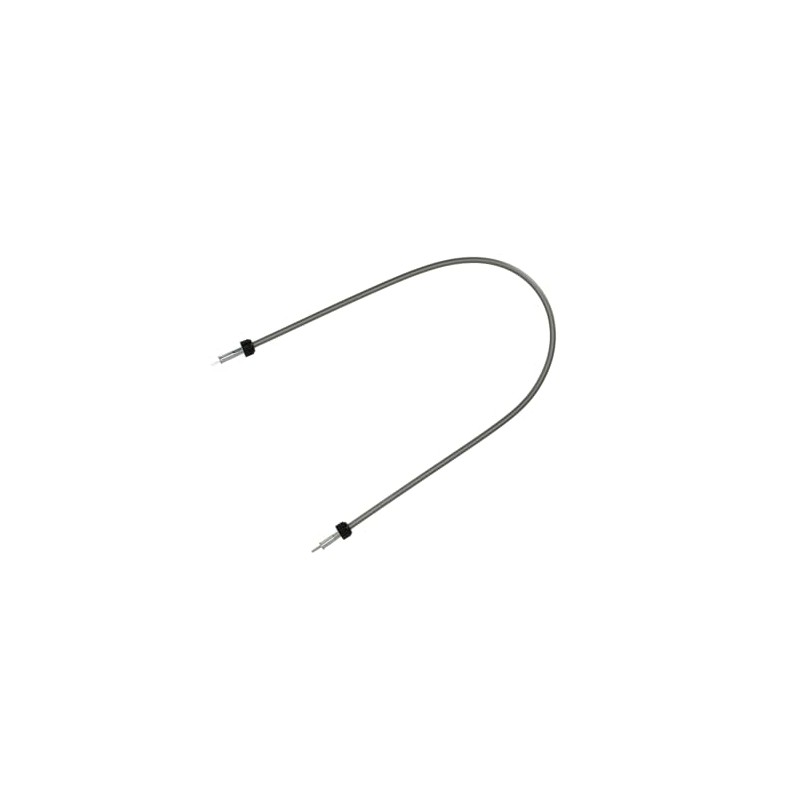 Tachometer and Speedometer Shaft, 700 mm, Silver Grey - Simson