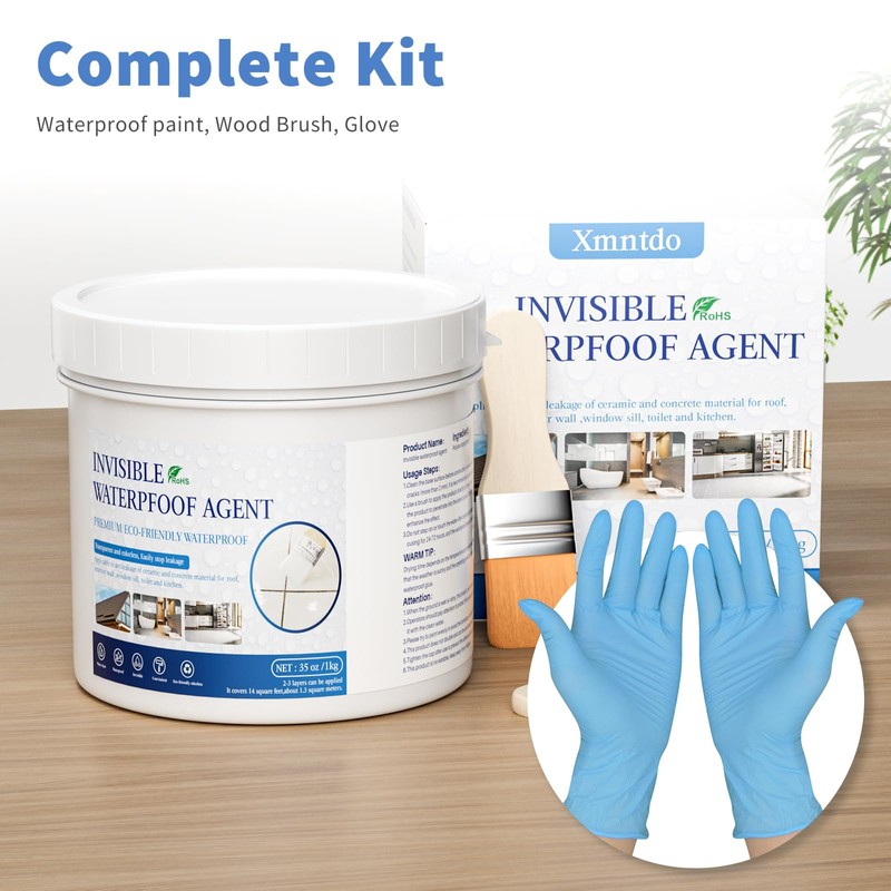 Xmntdo Invisible Waterproof Agent Transparent Repairing Leak Waterproof Adhesive for