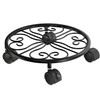 Chinpakden 10.24" Plant Stand with Wheels - 1 Pack Plant