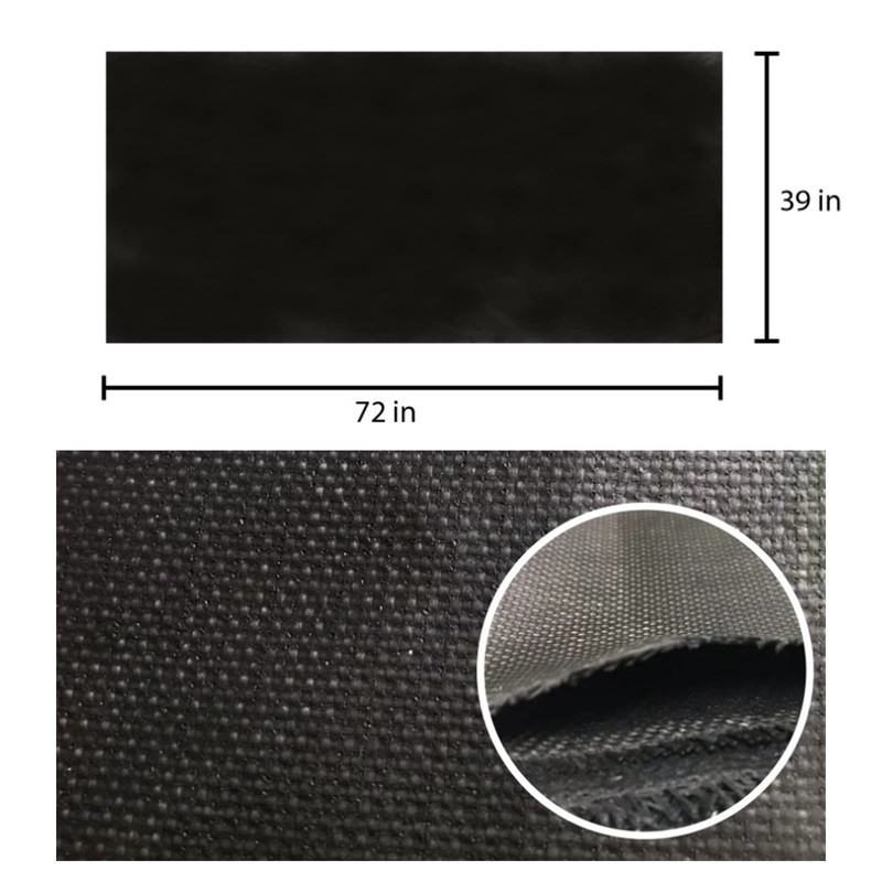 Fire Pit Mat Heat Proof Rectangle Mat for Outdoor Patio