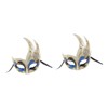 Totority 2pcs Masquerade Mask for Men Masquerade Ball Masks Venice