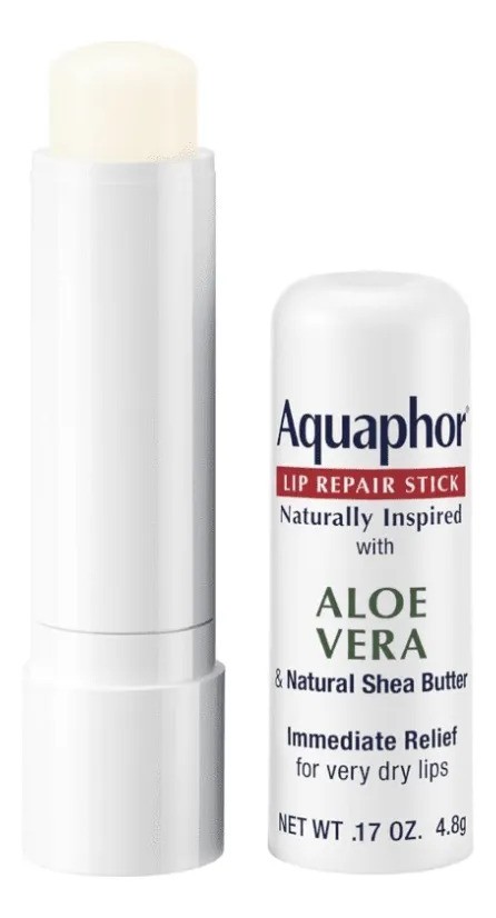 Bálsamo Labial Aquaphor Aloe Vera Pack 2 Piezas